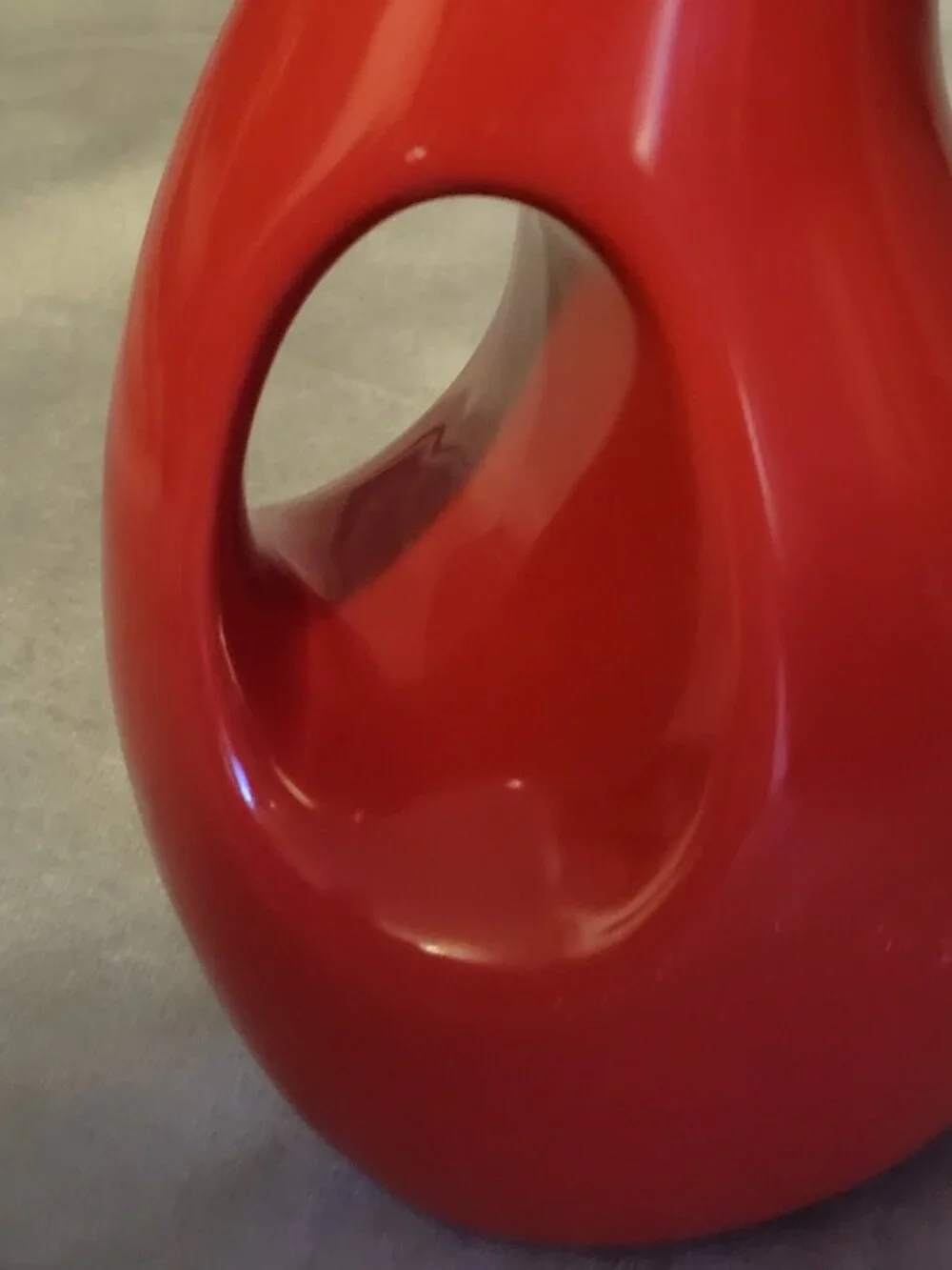 Rachel Ray Red Stonewsre Olive Oil EVOO Bottle Dispenser Cruet 24oz - H016S